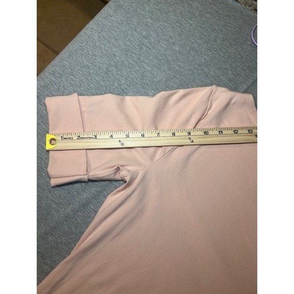 LAUREN Ralph Lauren Womens Pink Boat Neck Cuffed Sleeve T Shirt Top XL - Picture 10 of 10